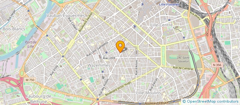 localisation de l'entreprise LES USAGES DU MONDE à LILLE