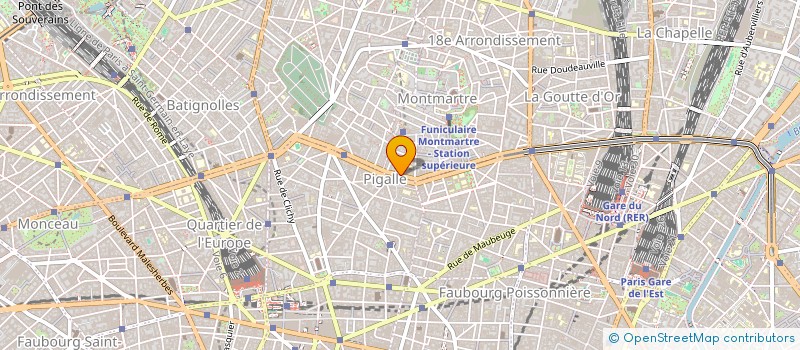 localisation de l'entreprise LES UTOPIES SAUVAGES  PARIS