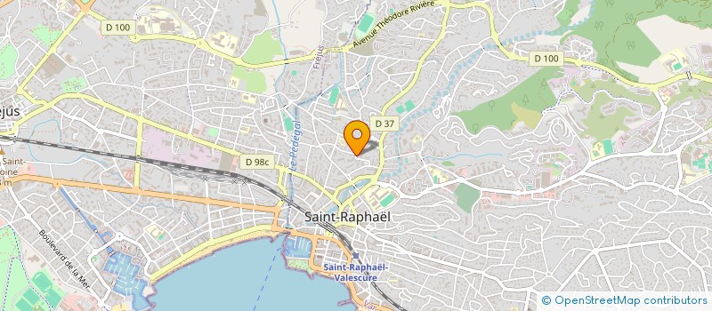 localisation de l'entreprise LES VACANCES DE MAGALI à SAINT-RAPHAEL