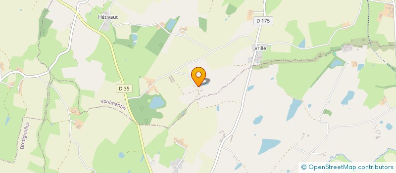 localisation de l'entreprise LES VADROUILLEURS  VOULMENTIN