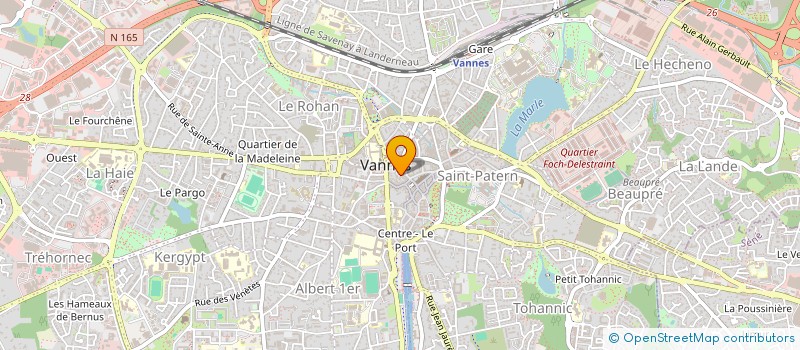 localisation de l'entreprise LES VAILLANTS BANQUETS à VANNES