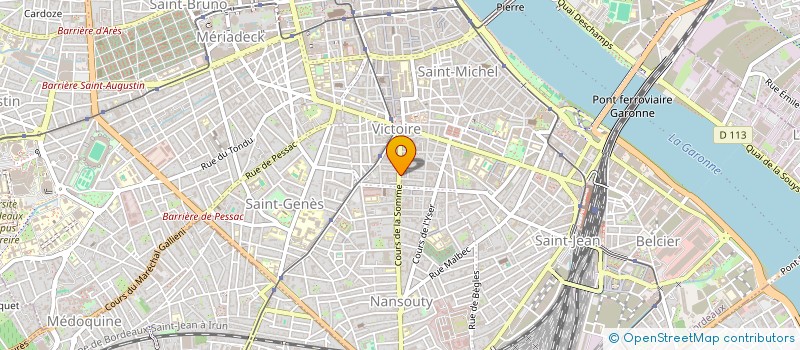 localisation de l'entreprise LES VAISSEAUX LIBERIENS à BORDEAUX