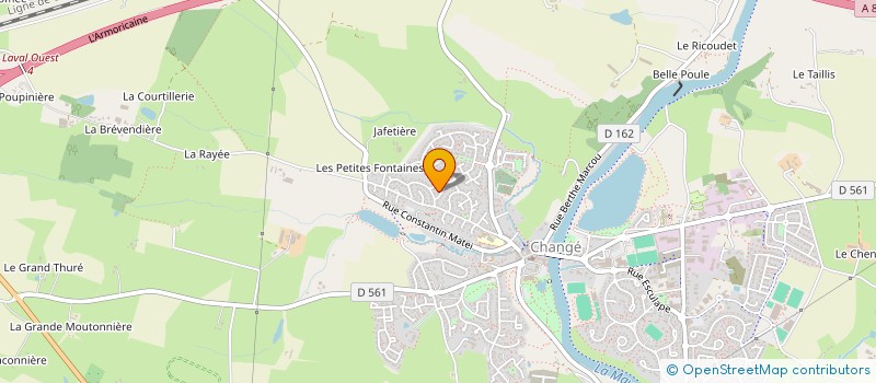 localisation de l'entreprise LES VAKABUCO ANONYMES à CHANGE