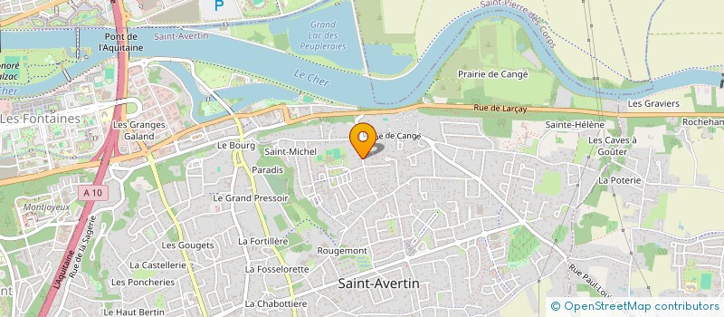 localisation de l'entreprise LES VALENCES  SAINT-AVERTIN