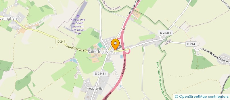 localisation de l'entreprise LES VALKYRIES DU RAID  SAINT-INGLEVERT