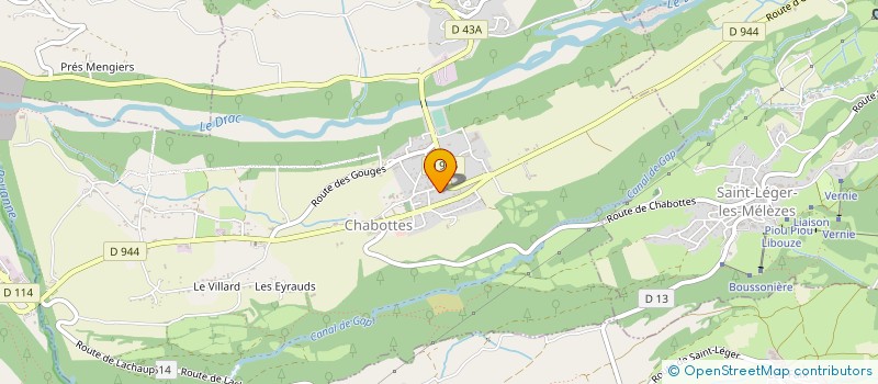 localisation de l'entreprise LES VALLONS à ANCELLE