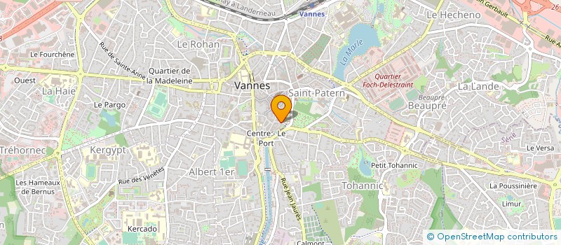 localisation de l'entreprise LES VALSEUSES à VANNES