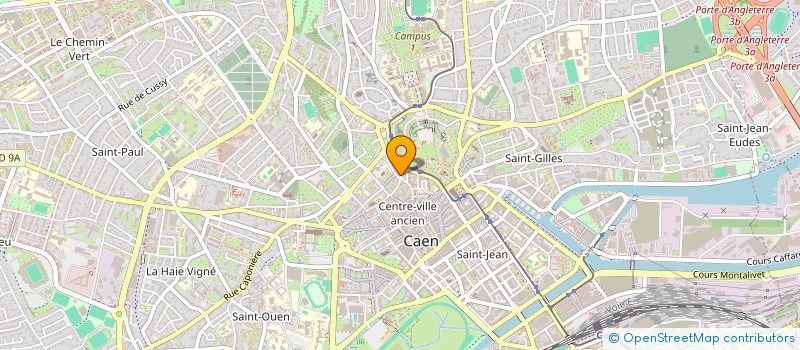 localisation de l'entreprise LES VANDROUILLEURS  BRETTEVILLE-SUR-ODON