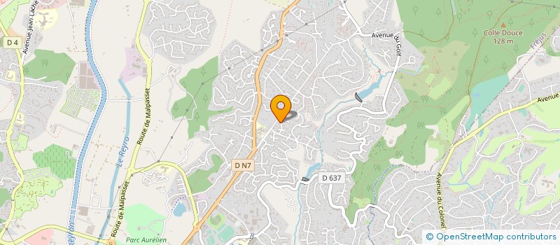 localisation de l'entreprise LES VAPEURS D'ORIENT à FREJUS