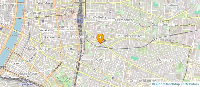 localisation de l'entreprise LES VELOGRAPHES  LYON