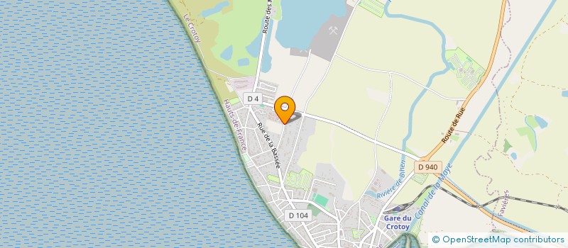 localisation de l'entreprise LES VELOS D'ANATOLE à LE CROTOY