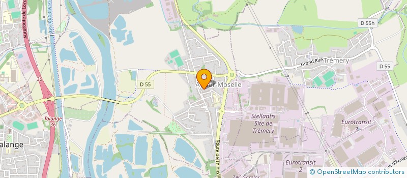 localisation de l'entreprise LES VELOS D'AY  AY-SUR-MOSELLE