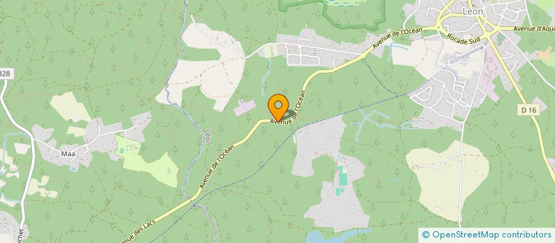 localisation de l'entreprise LES VELOS MIGNON  LEON