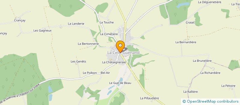 localisation de l'entreprise LES VENDANGES DE L'AMOUR à BELFONDS