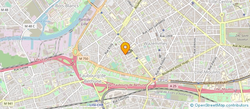 localisation de l'entreprise LES VENTERNIERS à LILLE