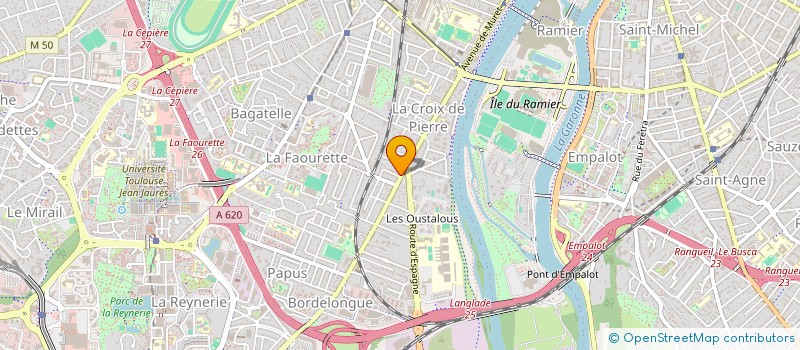localisation de l'entreprise LES VENTRES LIBRES à TOULOUSE