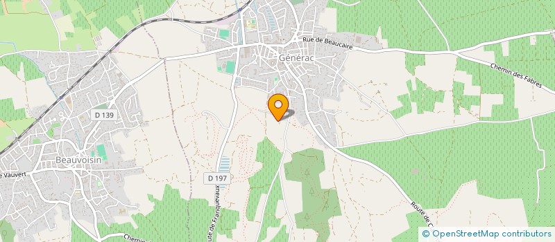 localisation de l'entreprise LES VENTS D'ANGES  GENERAC