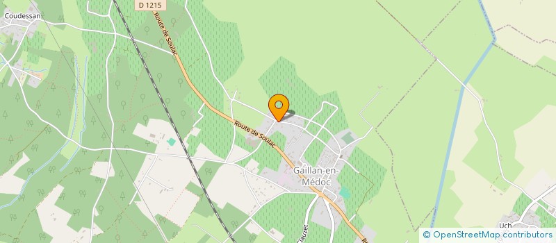 localisation de l'entreprise LES VENTS D'ANGES  GAILLAN-EN-MEDOC