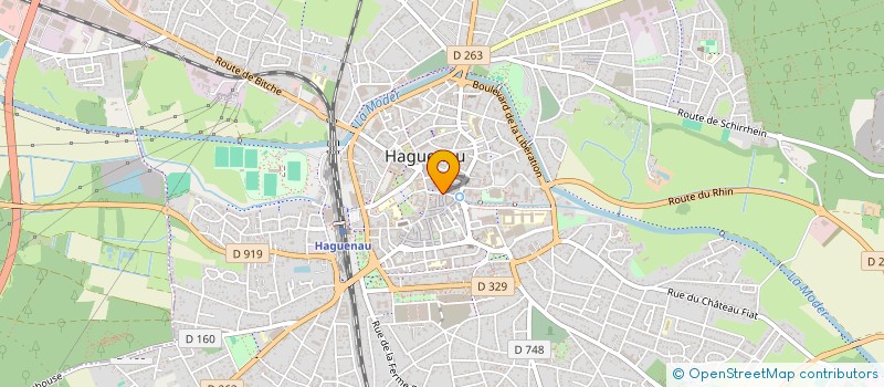 localisation de l'entreprise LES VENTS DE MALET  HAGUENAU