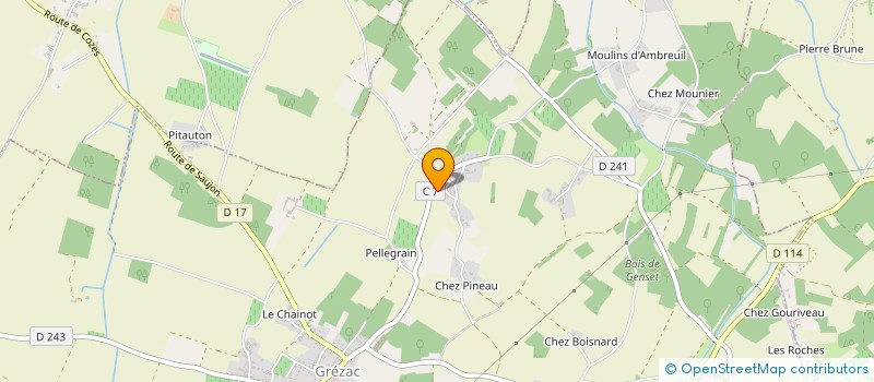 localisation de l'entreprise LES VENTS DU TAO à TALMONT