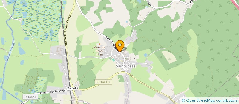 localisation de l'entreprise LES VENTS SAUVAGES  ATTIN