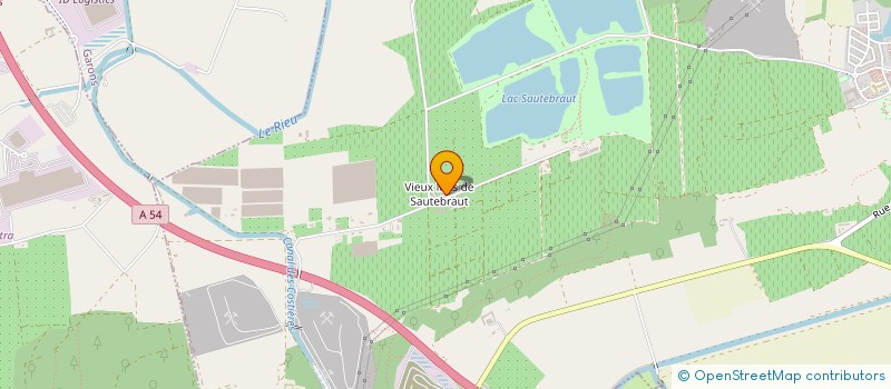 localisation de l'entreprise LES VERGERS BIO à BELLEGARDE