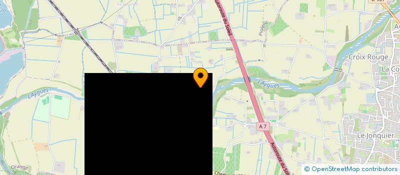 localisation de l'entreprise LES VERGERS D AURIAC  ORANGE