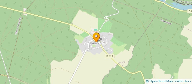 localisation de l'entreprise LES VERGERS DE DAMPLEUX à DAMPLEUX