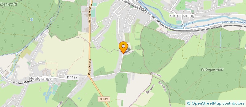 localisation de l'entreprise LES VERGERS DE KALHAUSEN  NEUFGRANGE