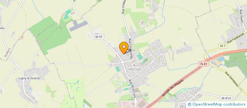localisation de l'entreprise LES VERGERS DE LA MARMORA  HERLIES