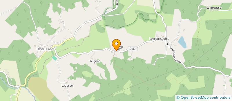 localisation de l'entreprise LES VERGERS DE PLAISIR  PLAISIR