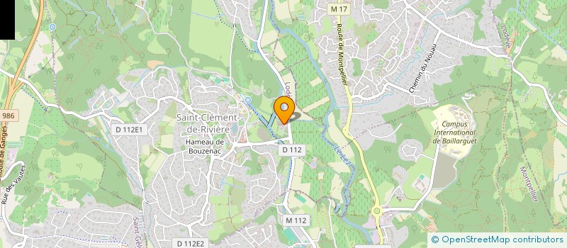localisation de l'entreprise LES VERGERS DE ST CLEMENT  SAINT-CLEMENT-DE-RIVIERE