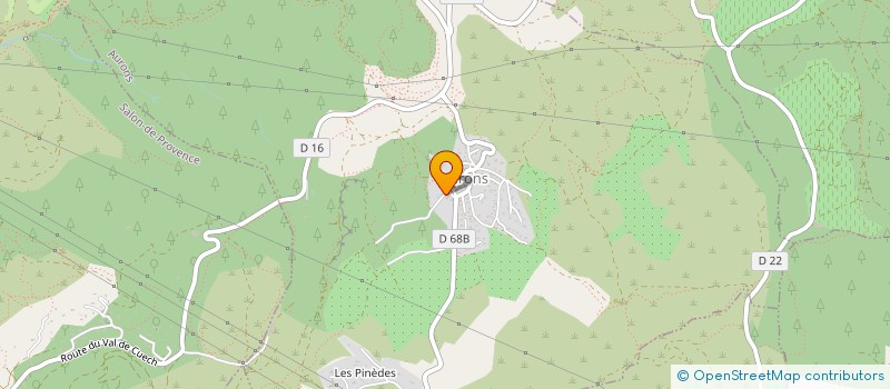 localisation de l'entreprise LES VERGERS DES ALPILLES  AIX-EN-PROVENCE