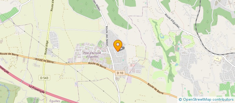 localisation de l'entreprise LES VERGERS DU BICHERET MONTEVRAIN  EGUILLES