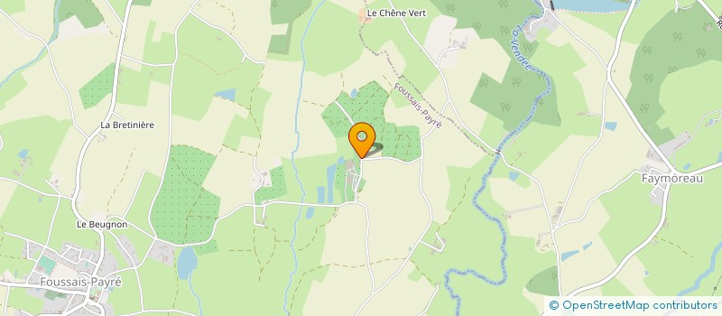 localisation de l'entreprise LES VERGERS DU BOCAGE à FOUSSAIS-PAYRE