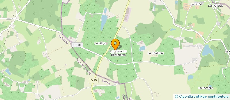 localisation de l'entreprise LES VERGERS LAUNAY à SAINT-AUBIN-LE-DEPEINT