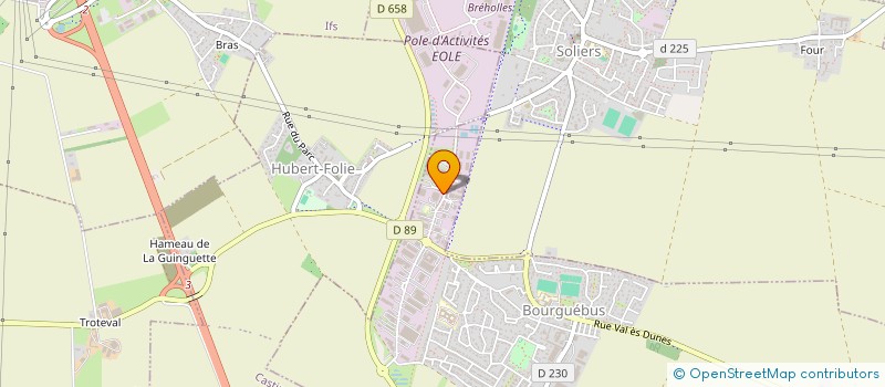 localisation de l'entreprise LES VERGERS SAINT-EUSTACHE TERRE DE NORMANDIE  SOLIERS