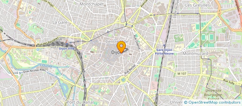 localisation de l'entreprise LES VERMOTS à DIJON