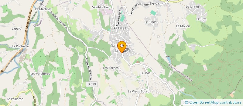 localisation de l'entreprise LES VERNIS D'ANNE-SOPHIE à SAINT-PIERRE-LA-PALUD