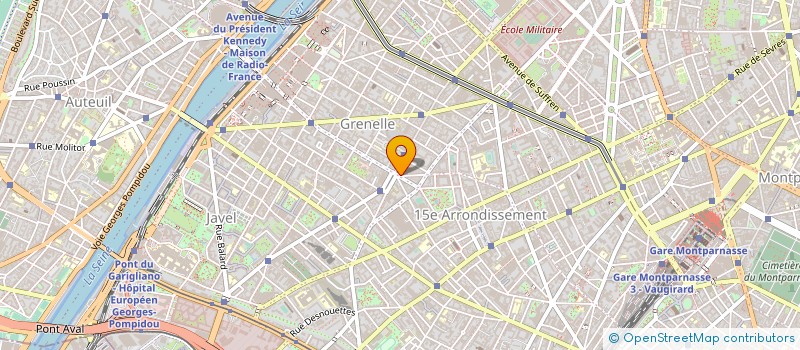 localisation de l'entreprise LES VERRRES LUISANTS à PARIS