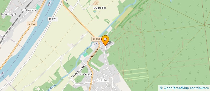 localisation de l'entreprise LES VERS SOLIDAIRES à CELLETTES