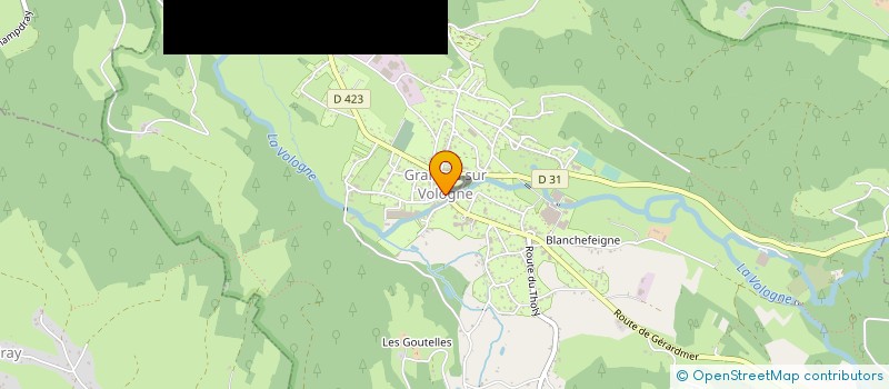 localisation de l'entreprise LES VERTES PIERRES  GRANGES-AUMONTZEY
