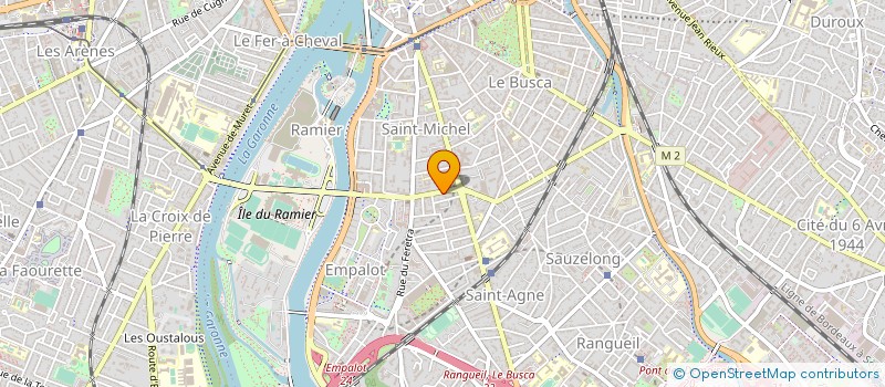 localisation de l'entreprise LES VERTS DE MIDI PYRENEES à TOULOUSE
