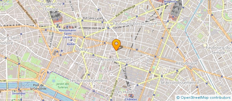 localisation de l'entreprise LES VIANDES DE LABEL FRANCE à PARIS