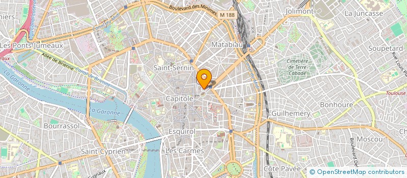 localisation de l'entreprise LES VIDEOPRENEURS  TOULOUSE