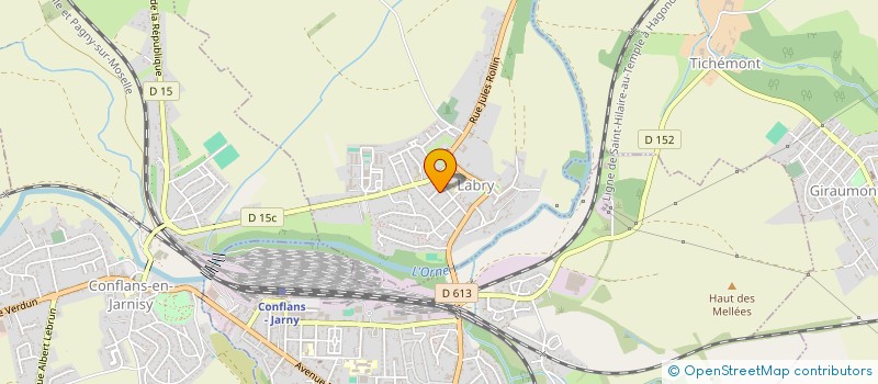 localisation de l'entreprise LES VIEILLES ANGLAISES  LABRY