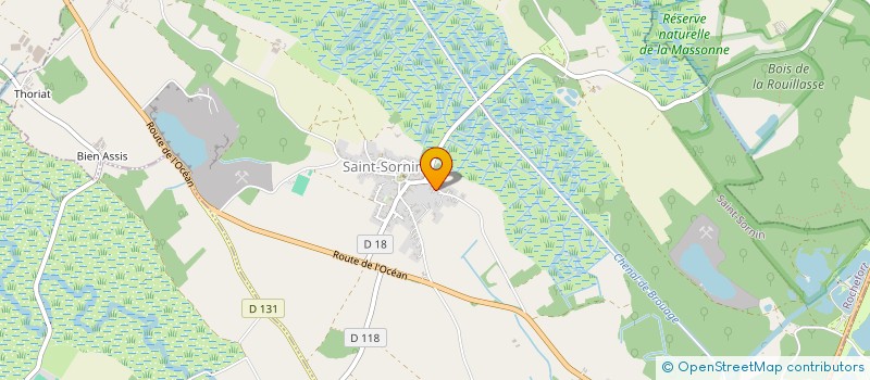 localisation de l'entreprise LES VIEILLES BATISSES IMMOBILIER  SAINT-SORNIN