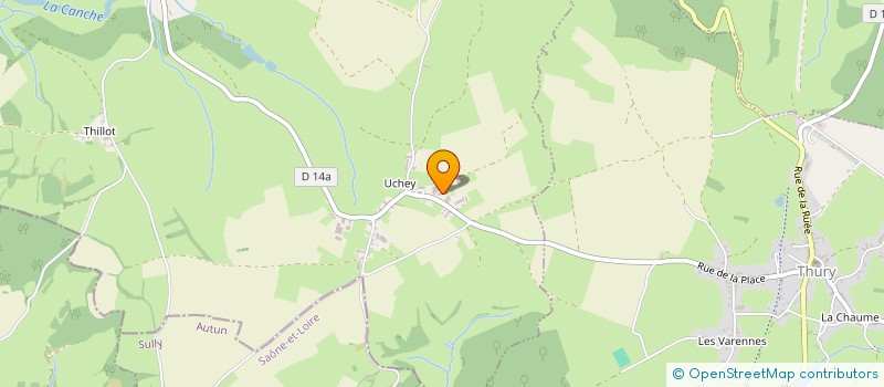 localisation de l'entreprise LES VIEILLES CHARRUES DE VIEVY (LVCV)  VIEVY