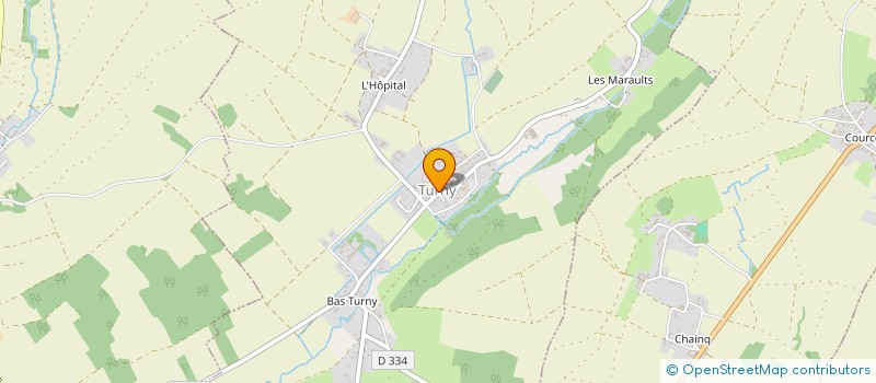 localisation de l'entreprise LES VIEILLES MECANIQUES DE TURNY  TURNY