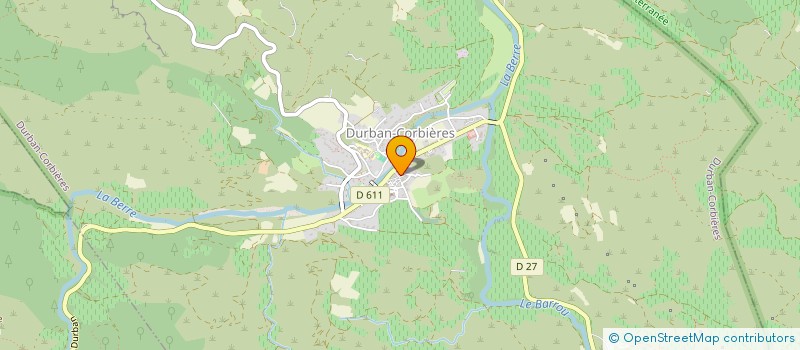 localisation de l'entreprise LES VIEILLES PIERRES  EMBRES-ET-CASTELMAURE